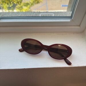 Madewell Russell Oval Sunglasses
